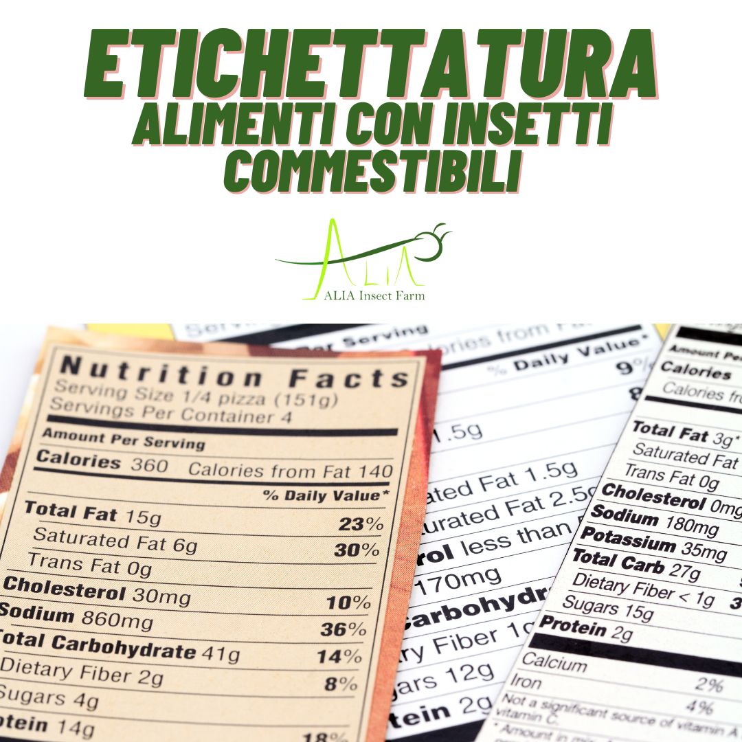 Etichettatura alimenti con insetti commestibili » Alia Insect Farm