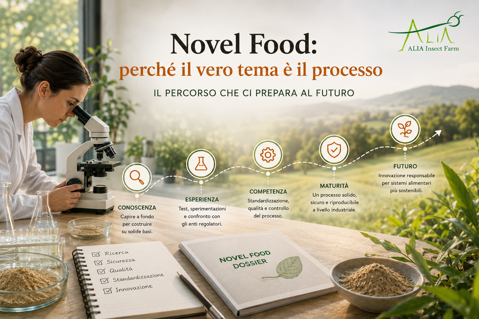 Percorso Processo Novel Food